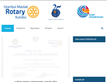 Tablet Screenshot of maslakrotary.org